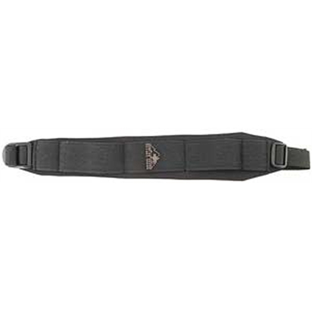 Picture of  Butler Creek 80013 Comfort Stretch Rifle Sling Black Neoprene Adjustable Rifle 051525800132