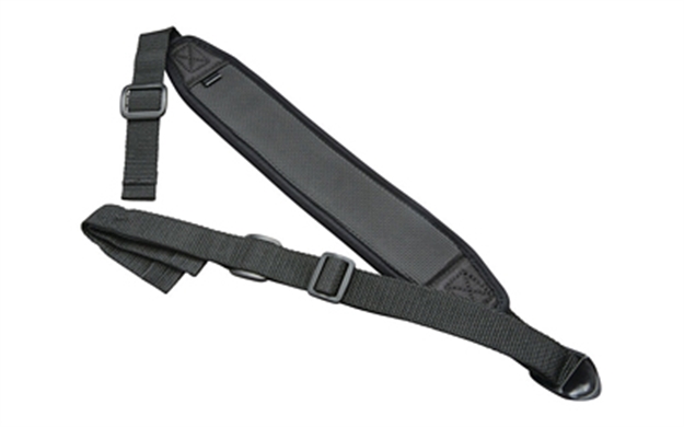 Picture of  Butler Creek 80073 Easy Rider Rifle Sling Black Neoprene W/Sharkskin Back 48" Oal 2.5" Wide Adjustable Design