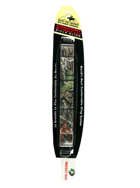 Picture of  Butler Creek 181017 Comfort Stretch Rifle Sling Mossy Oak Break-Up Country Neoprene Adjustable Rifle 051525181019