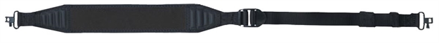 Picture of  Butler Creek 23616 Rhino Rib Rifle/Shotgun Sling Black Nylon Padded Rifle/Shotgun 051525236160