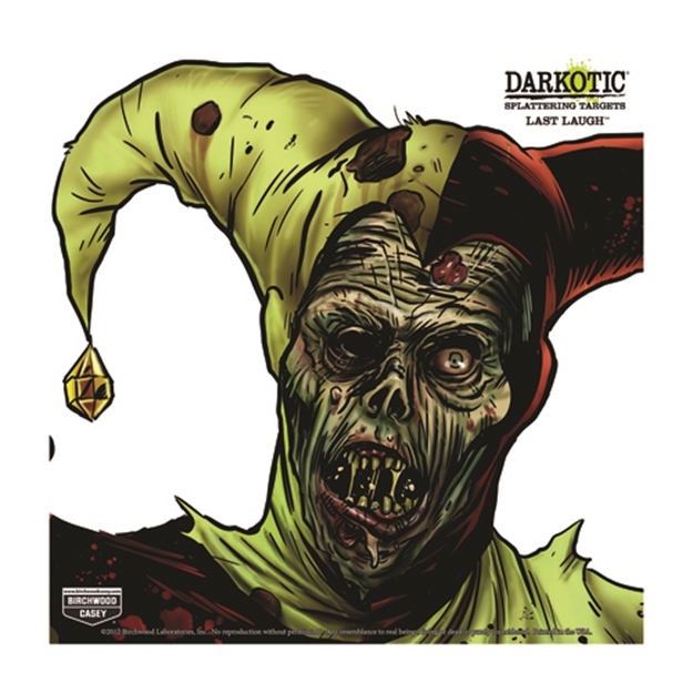 Picture of BW Casey Darkotic Last Laugh 12" Adhesive Target - 5 Targets
