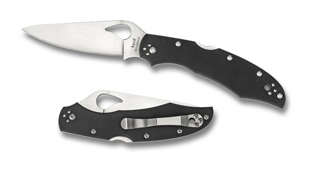 Picture of Byrd Cara Cara2 Folder 3.8 IN Plain Blade Black G-10 Handle