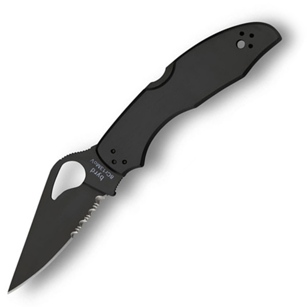 Picture of Byrd Meadowlark2 Folder 2.9 IN Black Combo Blade Blk SS Hndl