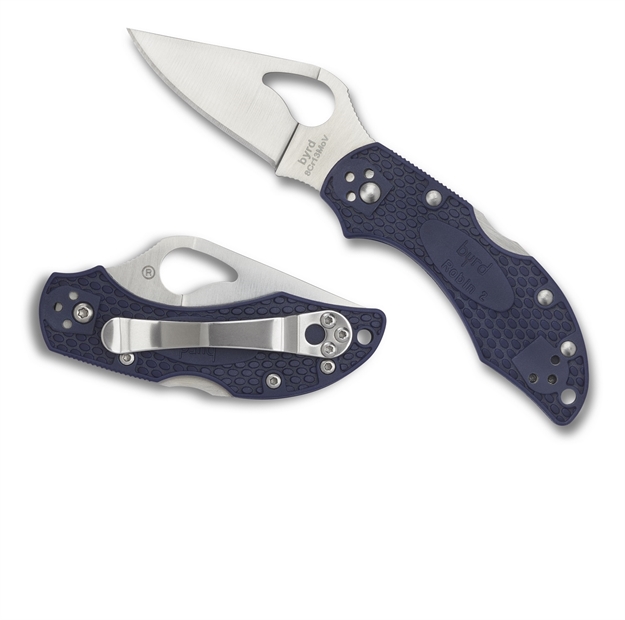 Picture of Byrd Robin2 Folder 2.4 IN Plain Blade Blue Frn Handle