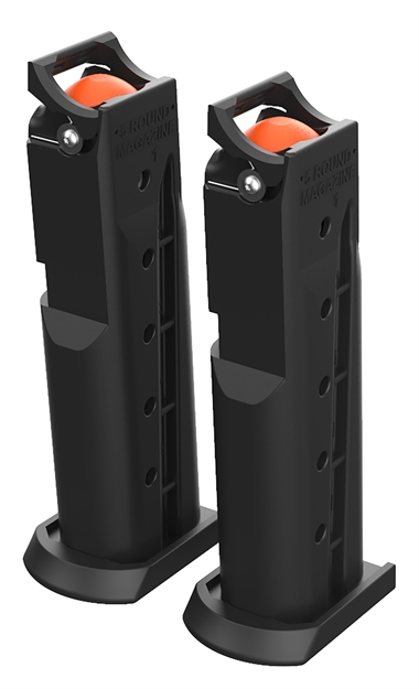 Picture of  Byrna Technologies Am568300 HD  5Rd Byrna HD Pepper Gun Black Polymer 2 Clips