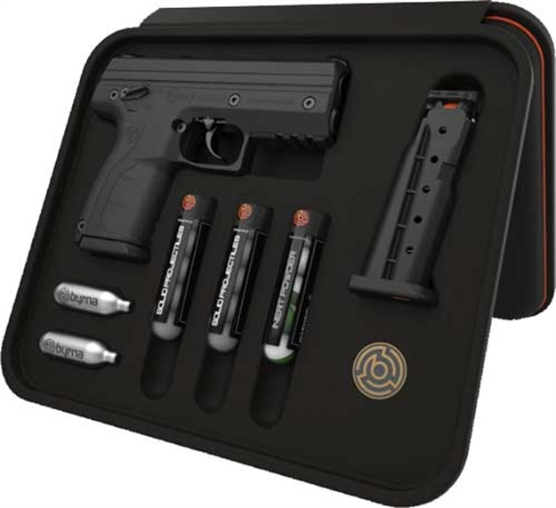 Picture of Byrna Technologies HD Kinetic Kit Black W/ 2 Mags & Projectiles