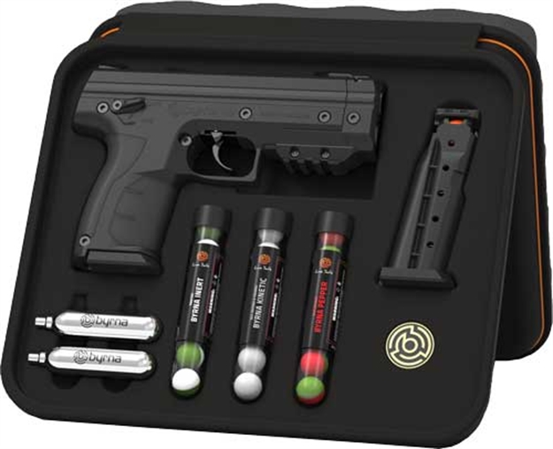 Picture of Byrna Technologies HD XL Pepper Kit Black W/ 2 Mags & 2 12Gr Cartridges