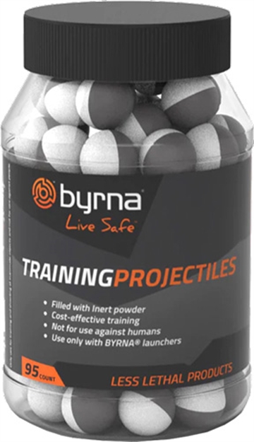 Picture of Byrna Technologies Inert Projectiles 95 Count Tub .68 Cal 810042110540 -