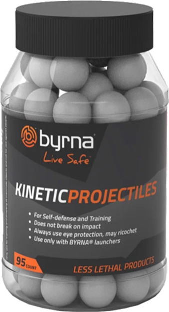 Picture of Byrna Technologies Kinetic Projectiles 95 Count Tub .68 Cal 810042110625 -