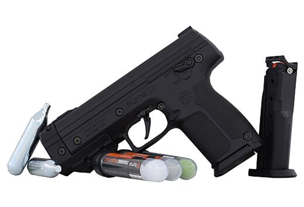 Picture of Byrna Technologies LE Universal Kit Black W/2 Mags & Projectiles LK68300-1-BLK-KINETIC 810042113244