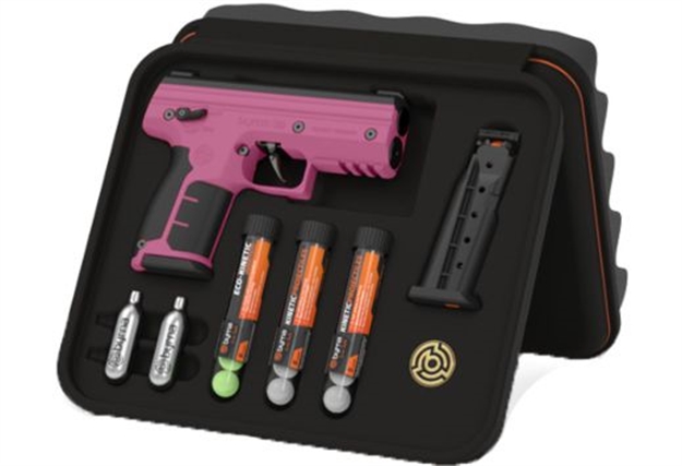 Picture of Byrna Technologies SD Kinetic Kit Pink W/ 2 Mags & Projectiles
