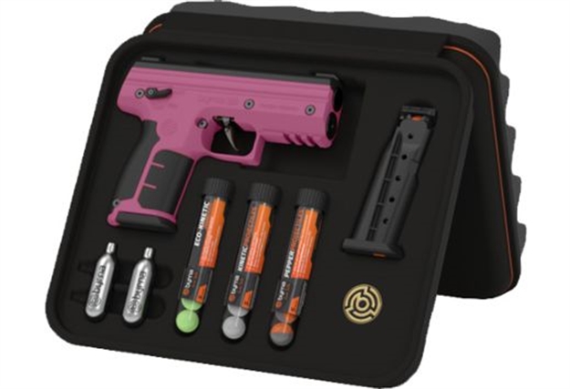 Picture of Byrna Technologies SD Pepper Kit Pink W/ 2 Mags & Projectiles