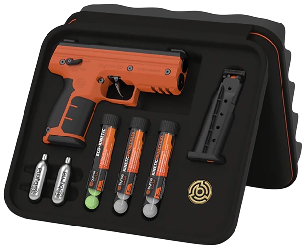 Picture of Byrna Technologies SD Pepper Kit Orange W/ 2 Mags & Projectiles< 810042110878