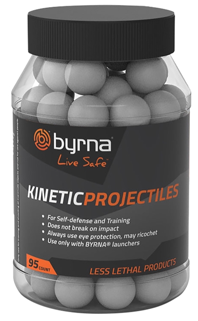 Picture of  Byrna Technologies Sp68302 Home Defense Kinetic  95Ct Gray Compatible W/ Byrna Launchers