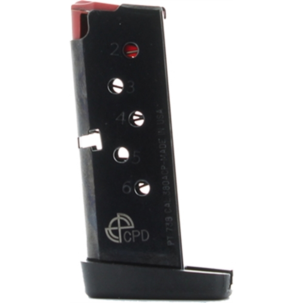 Picture of C Product Defense Magazine Taurus Tcp .380Acp 6Rd Gloss Black