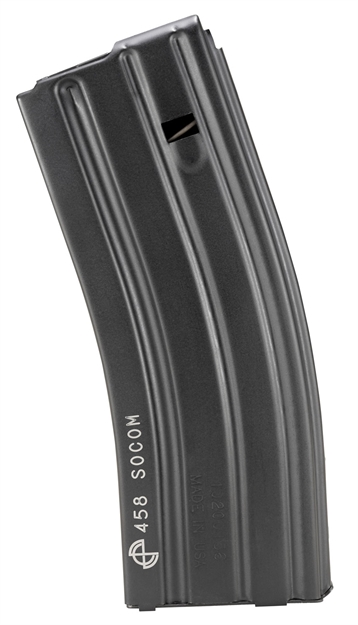 Picture of C Products Defense Inc 1058041174Cp Ar-15 Replacement Magazine Ar-15 458 Socom 10 Round Stainless Steel Black Matte Finish