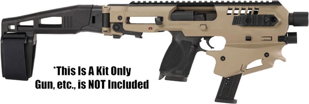 Picture of Caa Mck Micro Conversion Kit S&W M&P 9/40 Brace Tan! MCKMPGEN1T