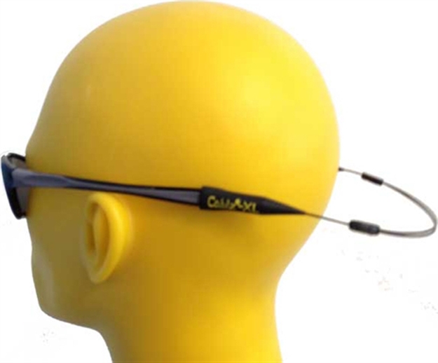 Picture of Cablz Adjustable Eyewear Holder 12" Blk SS XL Rubber End ZIPZXLB12