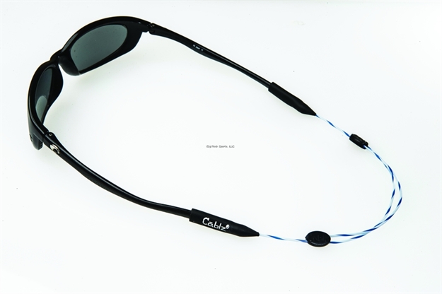 Picture of Cablz Monoz Adjustable Swirlz 14" Retainer Blue/White