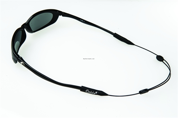 Picture of Cablz Monoz Adjustable Zipz 14" Retainer Black Mono