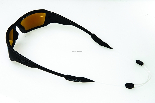 Picture of Cablz Monoz Adjustable Zipz 14" Retainer White Mono XL End