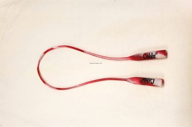 Picture of Cablz Silicone Eyewear Retainer 16" Garnet & White
