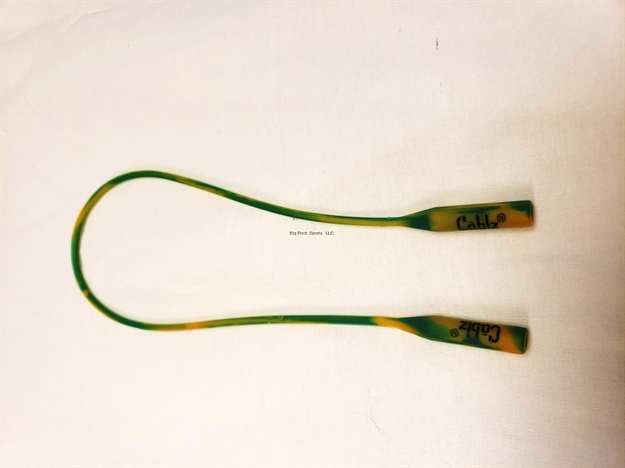 Picture of Cablz Silicone Eyewear Retainer 16" Green & Gold