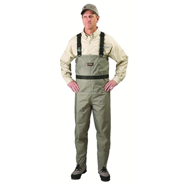 Picture of Caddis Special Breathable Stockingfoot Chest Waders, Tan/Copper, Large