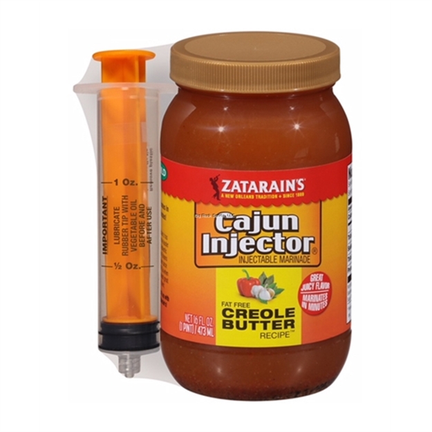 Picture of Cajun Injector Creole Butter Injectable Marinade W/Injector, 16 FL OZ