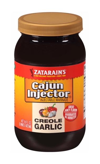 Picture of Cajun Injector Creole Garlic Injectable Marinade Refill, 16 FL OZ