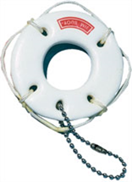 Picture of Cal June Key Chain Wht