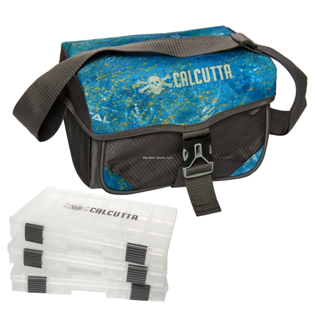 Picture of Calcutta 3600 Express Bag, Mossy Oak Coastal Camo, Includes 3 3600 Trays