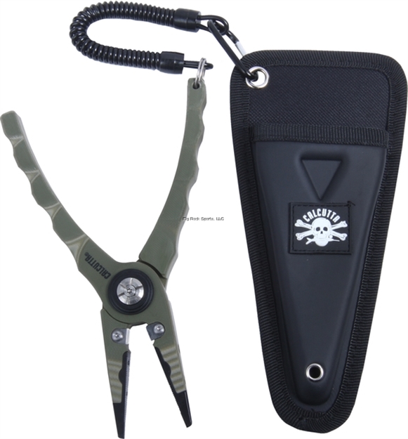 Picture of Calcutta 7 1/2" Pliers W/Carbide Cutter Sheath Lanyard