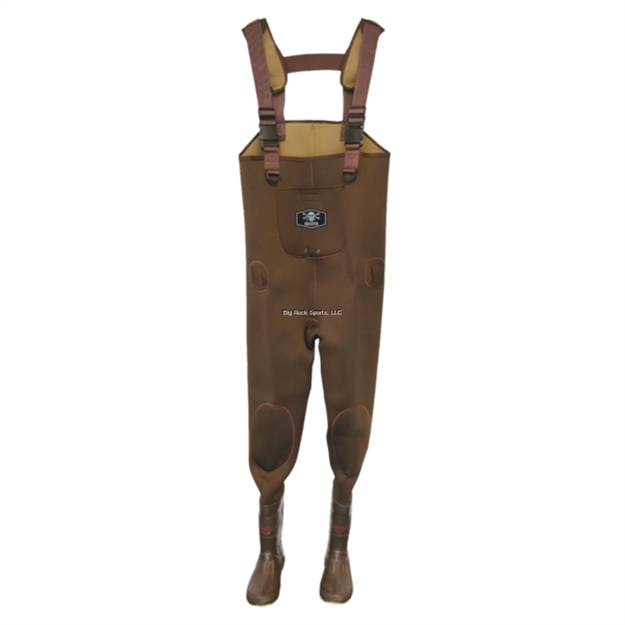 Picture of Calcutta Brown Neoprene Waders 3.5Mm Cleated Size 8