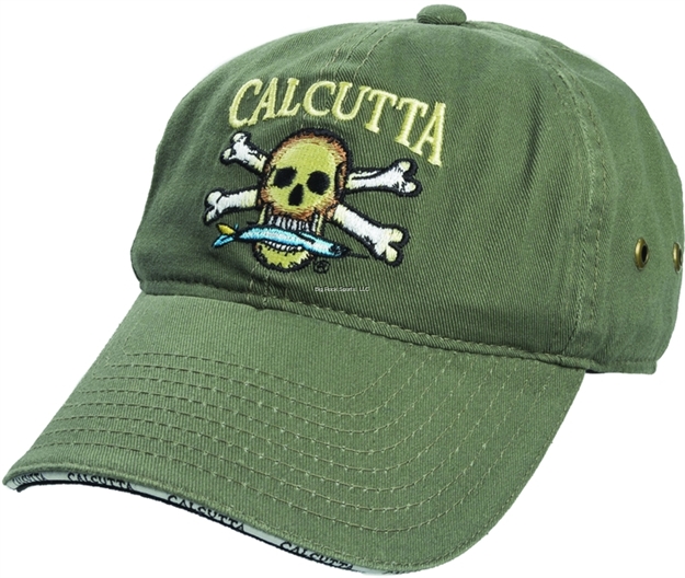 Picture of Calcutta Cap Olive With Coolon Headband Adj Back