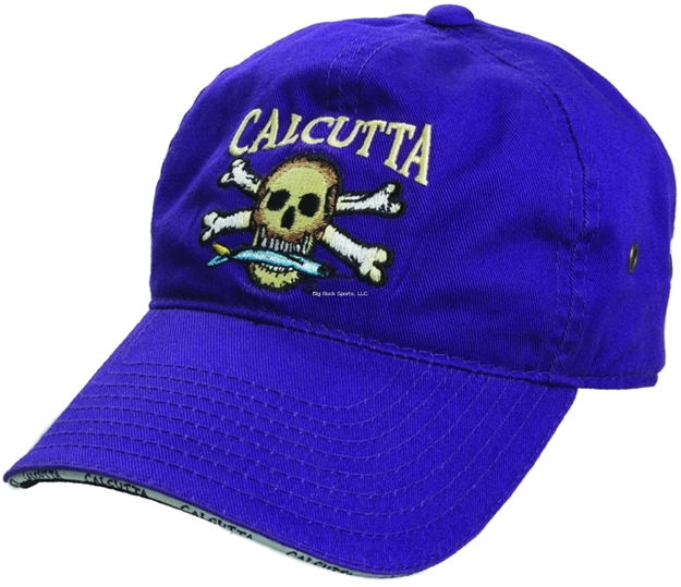 Picture of Calcutta Cap Purple With Coolon Headband Adj Back