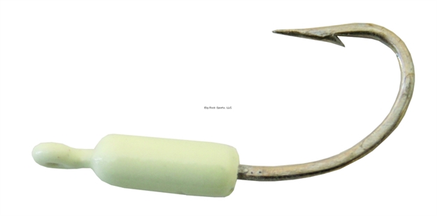 Picture of Calcutta Crusher Jighead, 1/32 Oz, SZ 4 J-Hook, Glow, 5/Pack