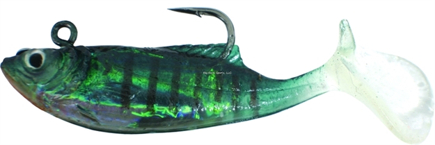 Picture of Calcutta Flashfoil Shad, 2", 1/8 Oz, Blue Gill, 7/Pack