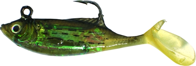 Picture of Calcutta Flashfoil Shad, 2", 1/8 Oz, Golden Mullet, 7/Pack