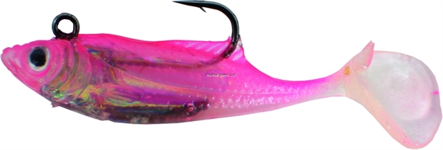 Picture of Calcutta Flashfoil Shad, 2", 1/8 Oz, Pink Ice, 7/Pack