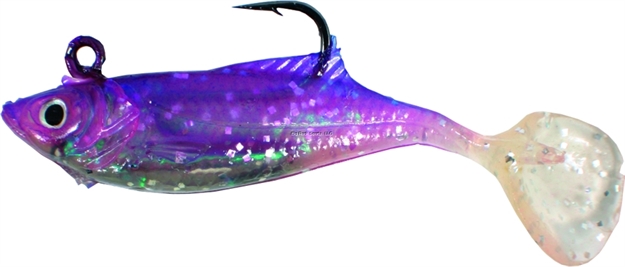 Picture of Calcutta Flashfoil Shad, 2", 1/8 Oz, Purple Haze, 7/Pack