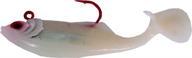 Picture of Calcutta Flashfoil Shad, 3", 1/2 Oz, Cross Bone, 6/Pack