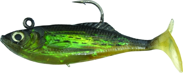 Picture of Calcutta Flashfoil Shad, 3", 1/2 Oz, Golden Mullet, 6/Pack