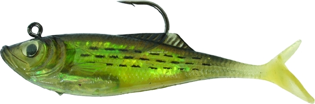 Picture of Calcutta Flashfoil Shad, 4", 7/8 Oz, Golden Mullet, 5/Pack