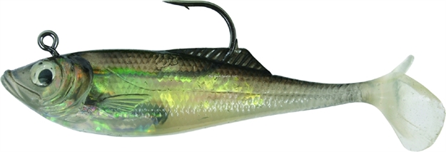 Picture of Calcutta Flashfoil Shad, 4", 7/8 Oz, Mullet, 5/Pack