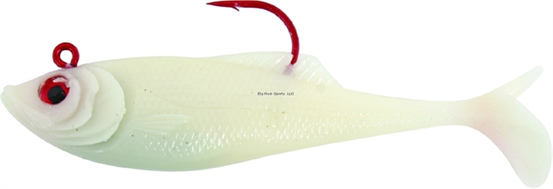 Picture of Calcutta Flashfoil Shad, 5", 1 3/8 Oz, Cross Bone, 4/Pack
