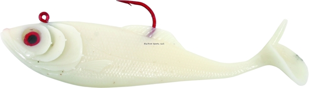Picture of Calcutta Flashfoil Shad, 6", 2 1/4 Oz, Cross Bone, 4/Pack