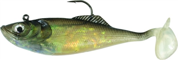 Picture of Calcutta Flashfoil Shad, 6", 2 1/4 Oz, Mullet, 4/Pack
