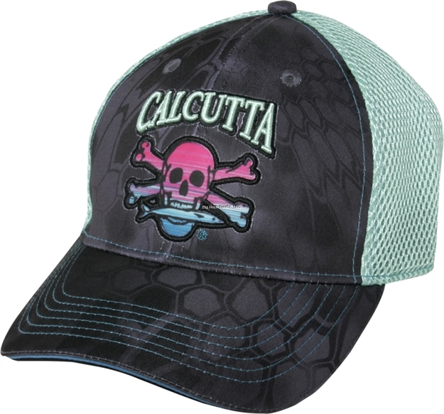 Picture of Calcutta Kryptek Typhone Camo Cap, Embroidered Logo, Mesh Back, Adjustable Closure