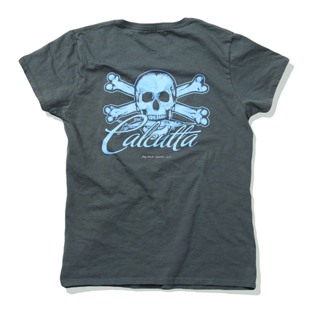 Picture of Calcutta Ladies T-Shirt Charcoal W/Cb Logo S/S XL